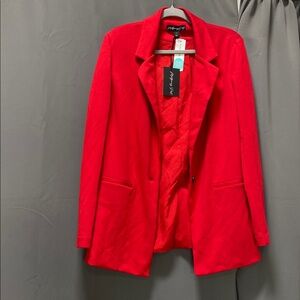 Montgomery Post Ellie Scuba Blazer Red - L